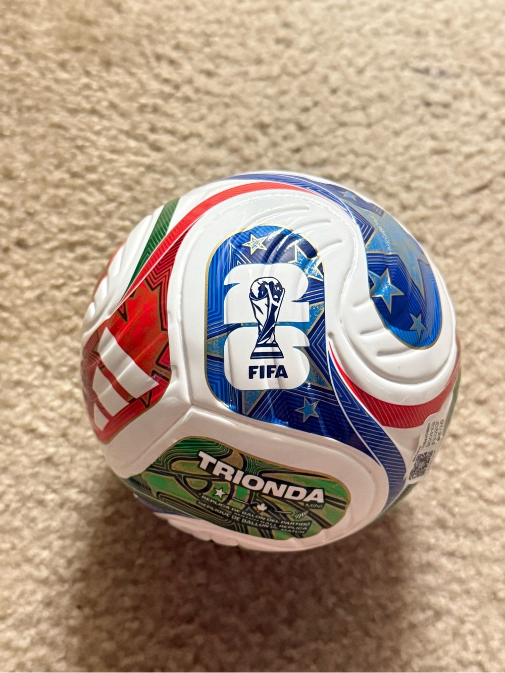 Adidas FIFA World Cup 2026 “Mini” Soccer Ball